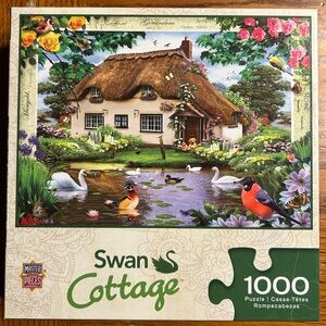 Swan Cottage 1000-Piece Puzzle by Master Pieces